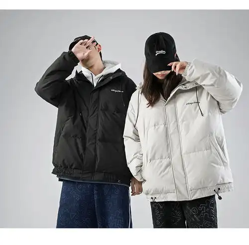 韩路日系男装2020秋冬新款加厚连帽棉衣男士面包服羽绒棉袄外套