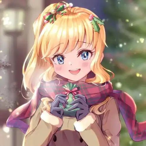 圣诞头像1223圣诞节动漫头像圣诞帽卡通头像