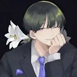 帅气撩人高冷动漫男头二次元高冷侧脸男头像