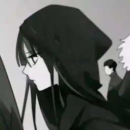 动漫女生头像丧系眼神空