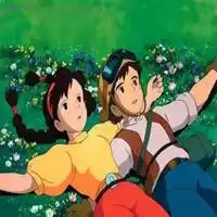 小魔女的卡通头像宫崎骏