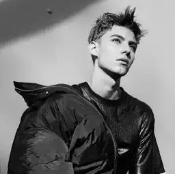 帅气男头像黑系炫酷黑白