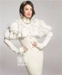 张雨绮萌系公主装扮登封面