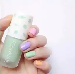 小清新浅色系美甲,你无法抗拒的美