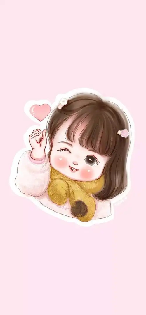 高清手机壁纸女生可爱
