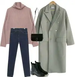 软萌俏皮的粉色毛衣,这8套搭配,演绎满满的少女心