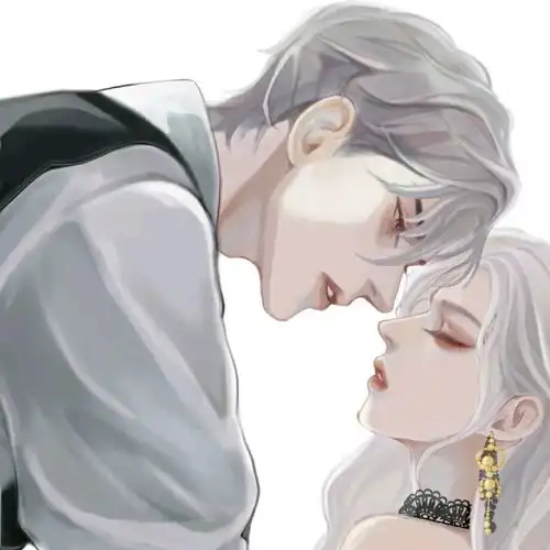 绿色系情侣头像一左一右