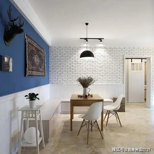 图家装饰125㎡三室两厅,复古装修,简约个性