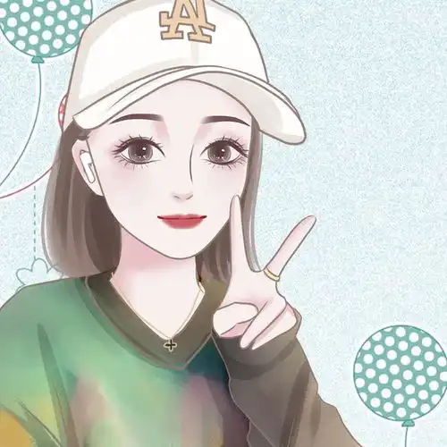 卡通手绘头像,记录生活的美好,传递简单的幸福