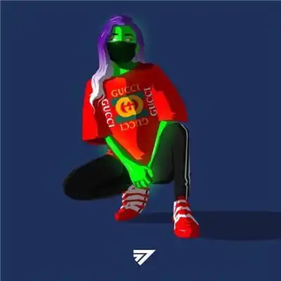 卡通情侣头像言语从来没能将我的情意表达千万分之一