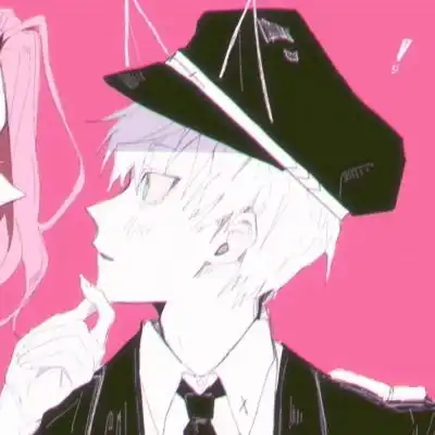 动漫情侣头像,一左一右,好看到爆