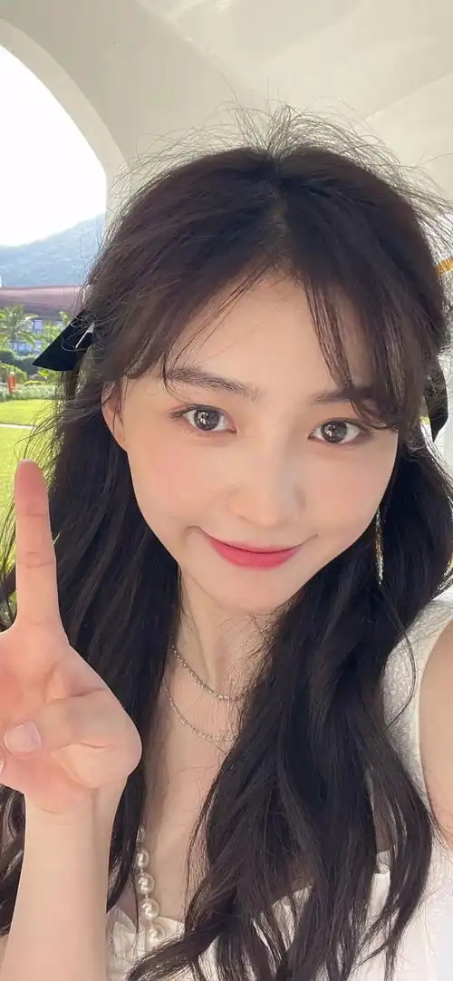 韩系少女壁纸真人真人头