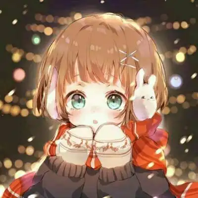 呆萌系可爱少女头像动漫