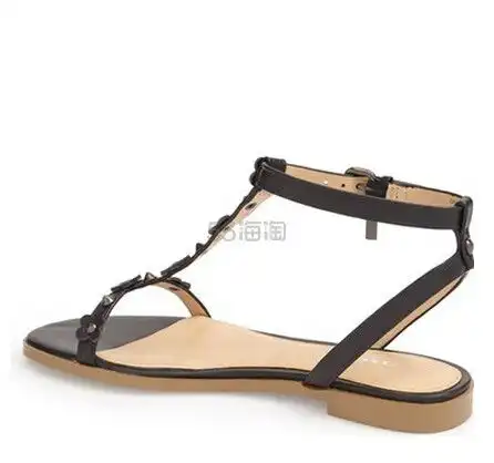 coachhenriettetstrapsandal女款t字带真皮凉鞋145.9约1025元
