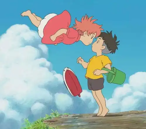 波妞喜欢宗介火了,宫崎骏发的狗粮,你喜欢吗