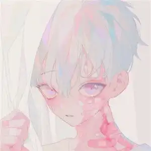 病娇动漫男生帅气高冷的帅气男生形象瞬间没了