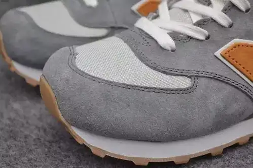 进口猪八革网面透气nb574全新浅色系配色青春浅色系学院风男女情侣款跑步鞋鞋