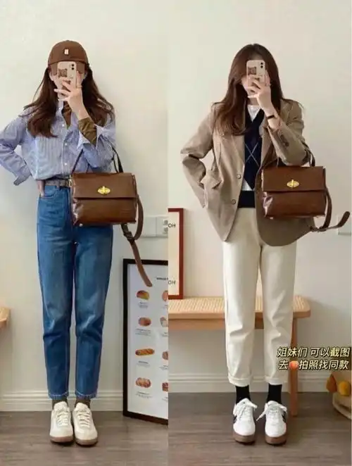 早春日系风穿搭,可甜可盐,气质美女来袭