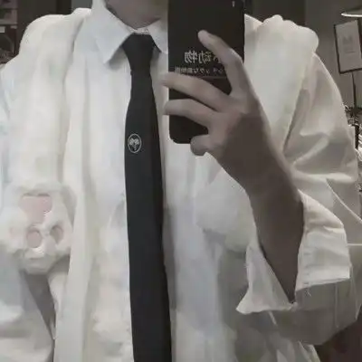 白色系头像男生部位男生