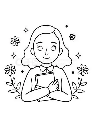 老师简笔画图片免费下载老师简笔画素材老师简笔画模板千图网