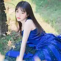 清新蓝色森系女生头像微信头像图片大全