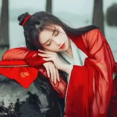 qq头像古风女系头像真人