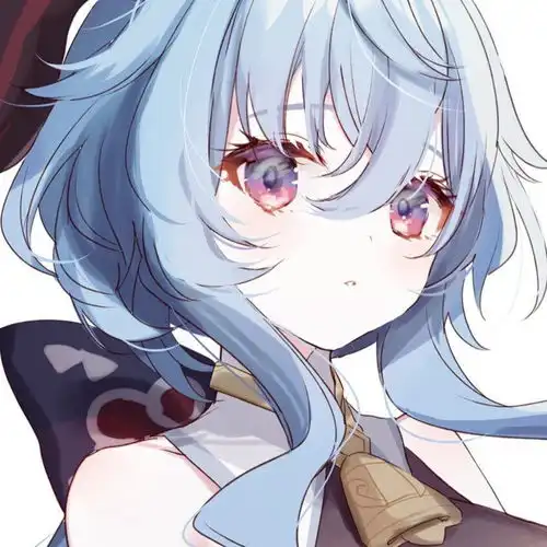 女生头像蓝色系动漫头像