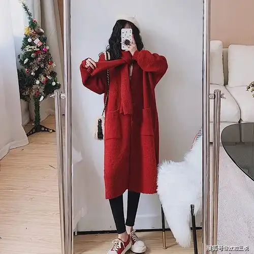 过年的红色穿搭,美丽又时尚