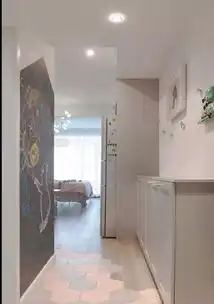 用马卡龙色打造的45㎡北欧风单身公寓,少女心爆棚