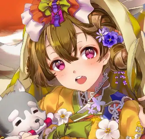 女孩头像可爱萌卡通系列