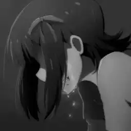 恐怖动漫头像女恐怖黑暗血腥头像女生