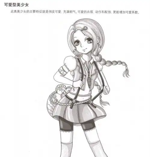各种漫画素描技法