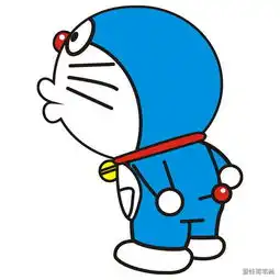 7张超萌的哆啦a梦简笔画图片