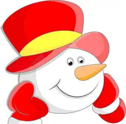 蜗牛卡通图片头像雪人