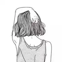 非主流短发女生头像超拽的短发女生头像