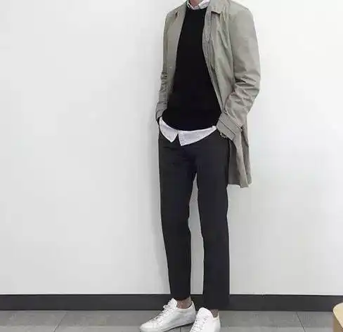 灰色系男生穿搭篇,超有质感