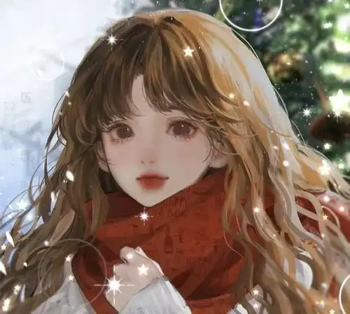 仙女动漫头像白色系美极