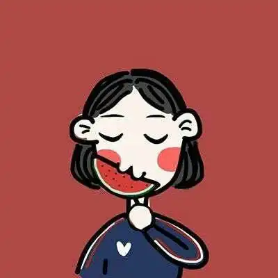 红色系头像二次元情头