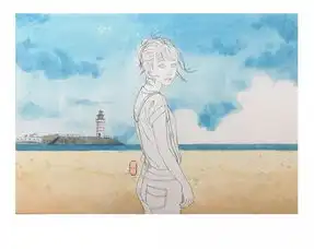 超清新唯美的水彩人物插画,大爱果断收藏