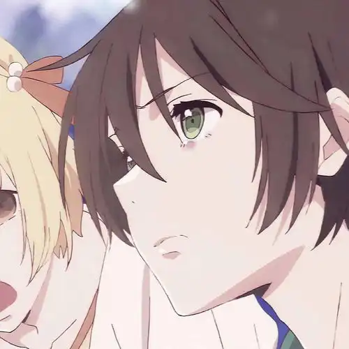 动漫情侣头像你像夏至的分界线是我一生里最长的那个白天