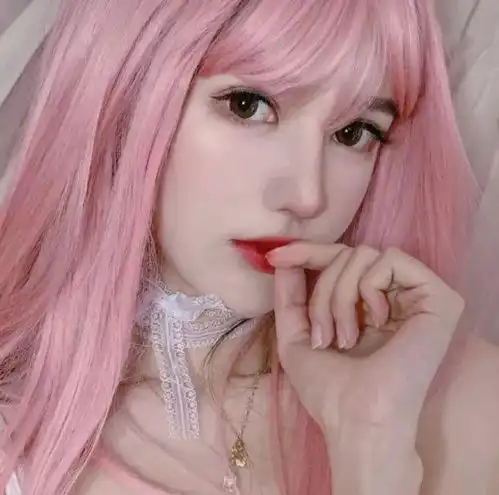 粉色女生头像