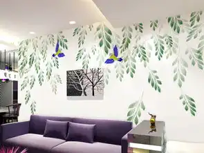 北欧简约清新飞鸟绿色树叶手绘背景墙图片设计素材高清psd模板下载60.61mb手绘电视背景墙大全