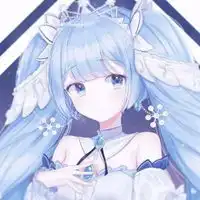 绿蓝女生头像蓝绿色系列女生头像