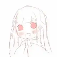 线稿头像二次元二次元动漫线稿头像女