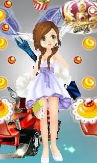 与蓝领带王子西服套装对应的女生情侣套装