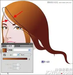 illustrator插画人物系列之清纯美女的绘制教程