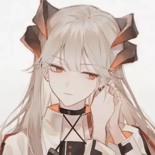 丧丧中带点仙气的动漫女生头像