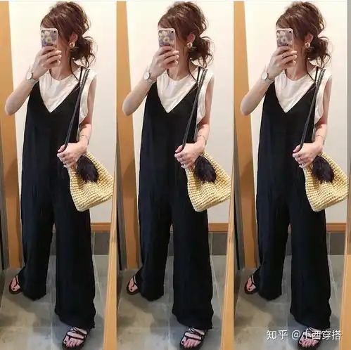 小个子女生也能穿简约舒适的风格yes分享一组夏天日系穿搭