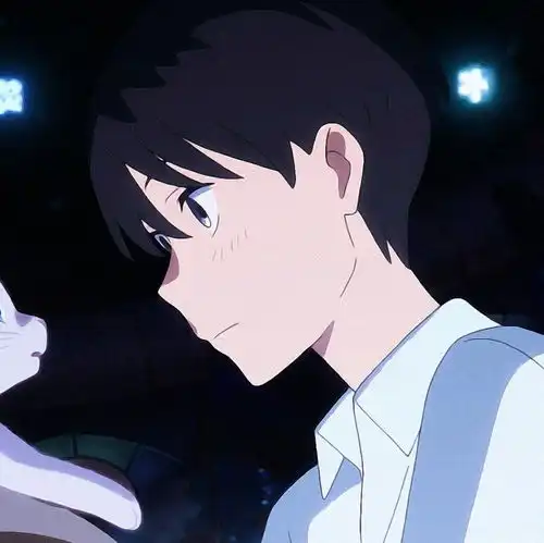 动漫情侣头像,从来不曾想,爱你到如此地步