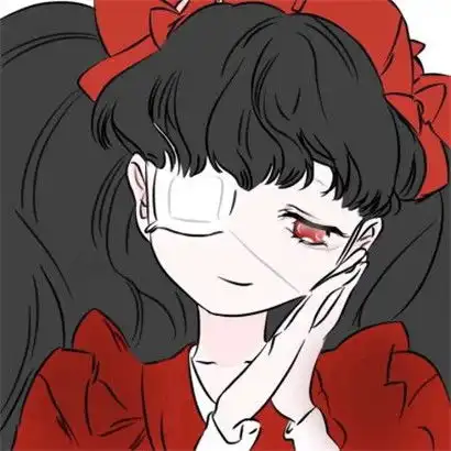 红色系动漫女生头像,这种色调是否有喜欢的呢